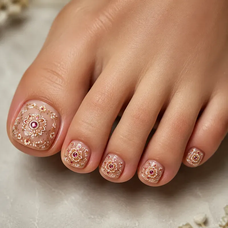 Original Designs For Pedicure Nail Art