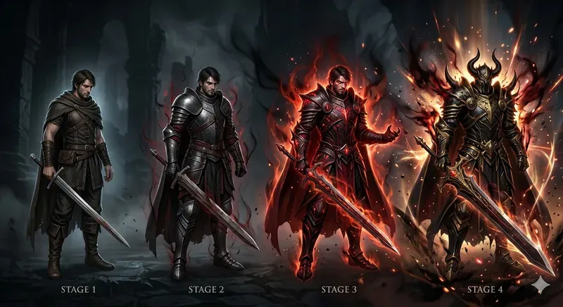 Character Evolution Timeline Generator