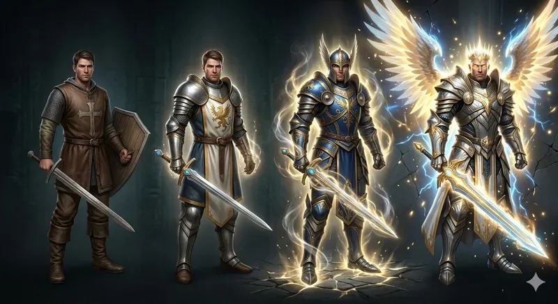 Character Evolution Timeline Generator