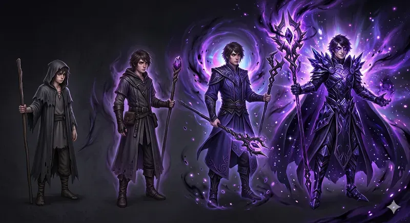 Character Evolution Timeline Generator