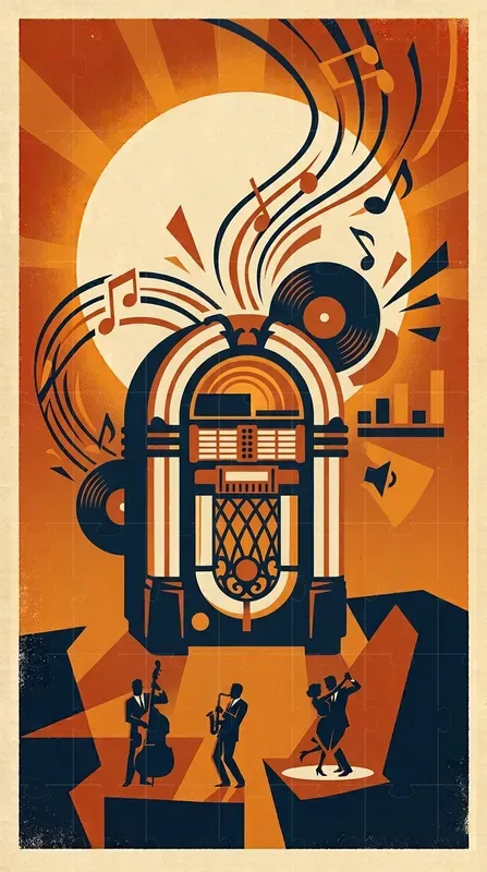 Mid Century Jazz Posters