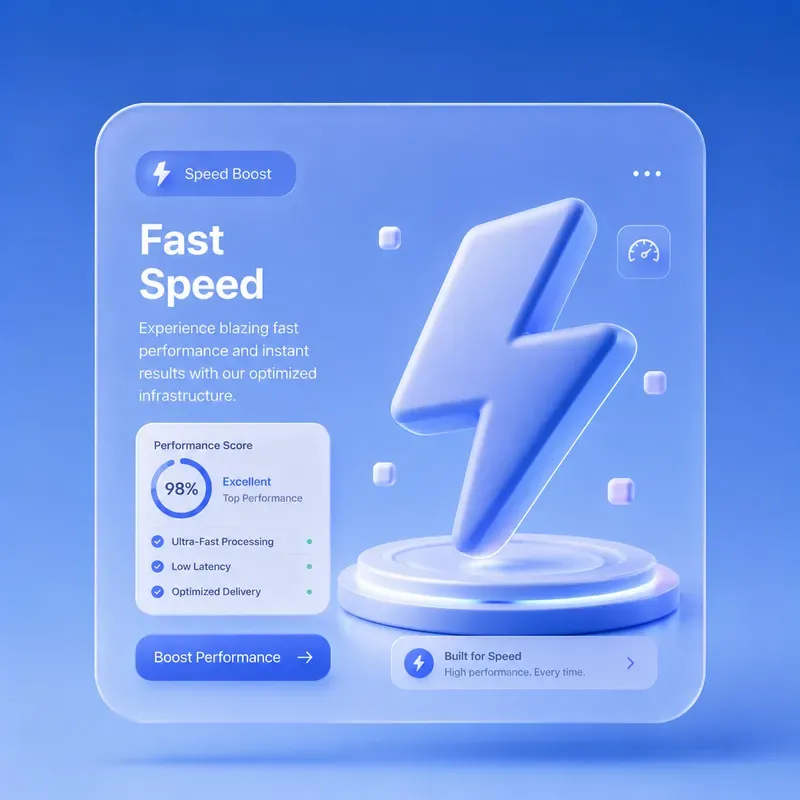 Modern 3D Saas Feature Cards Designs