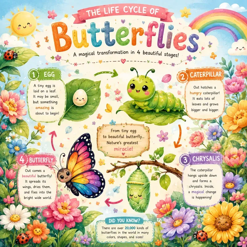 Cute Kawaii Learning Posters