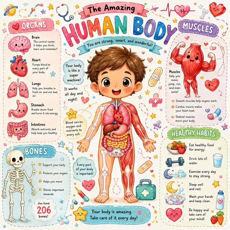 Cute Kawaii Learning Posters