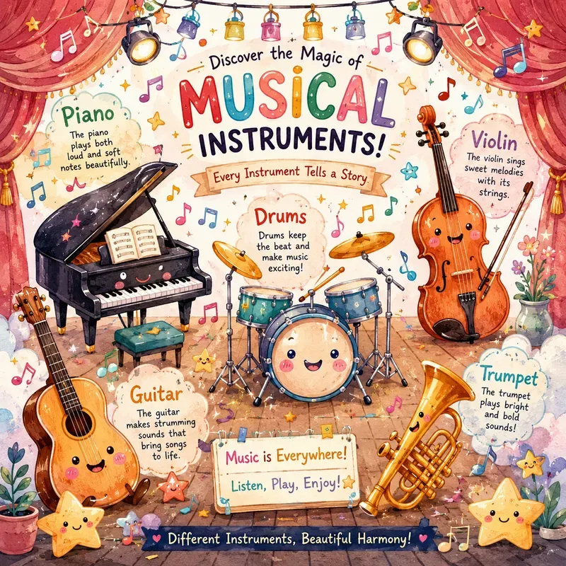 Cute Kawaii Learning Posters