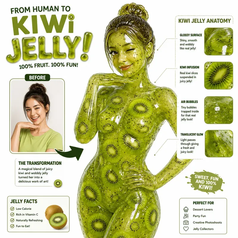 Jelly Identity Infographic Posters