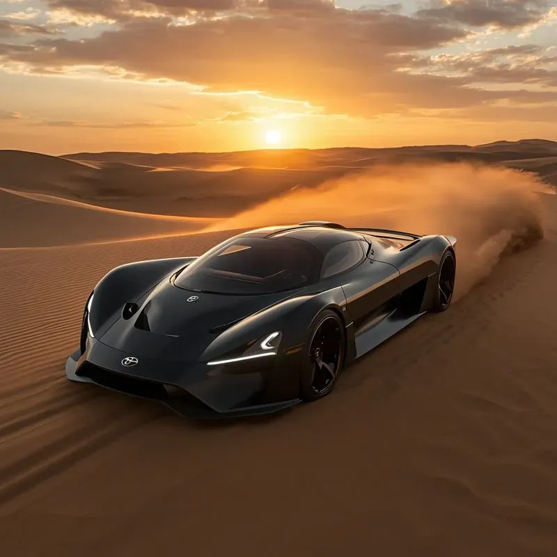 Luxury Concept Cars Desert