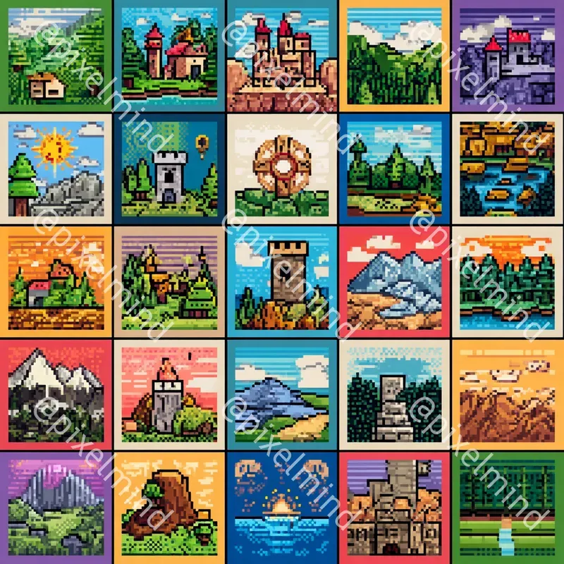 Pixelforge Multiicon Grid Engines