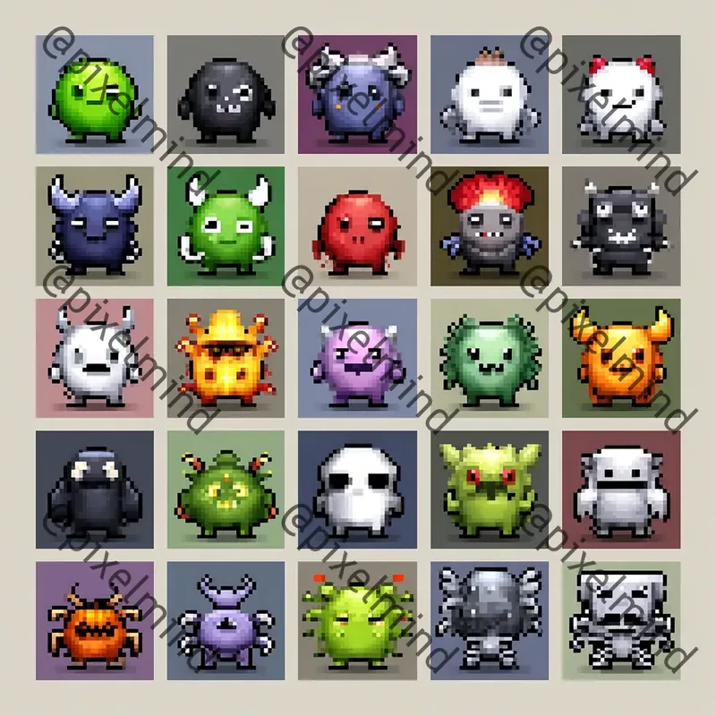 Pixelforge Multiicon Grid Engines