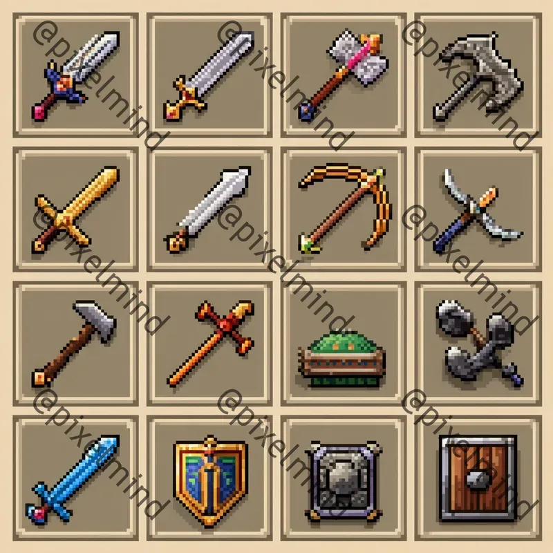 Pixelforge Multiicon Grid Engines