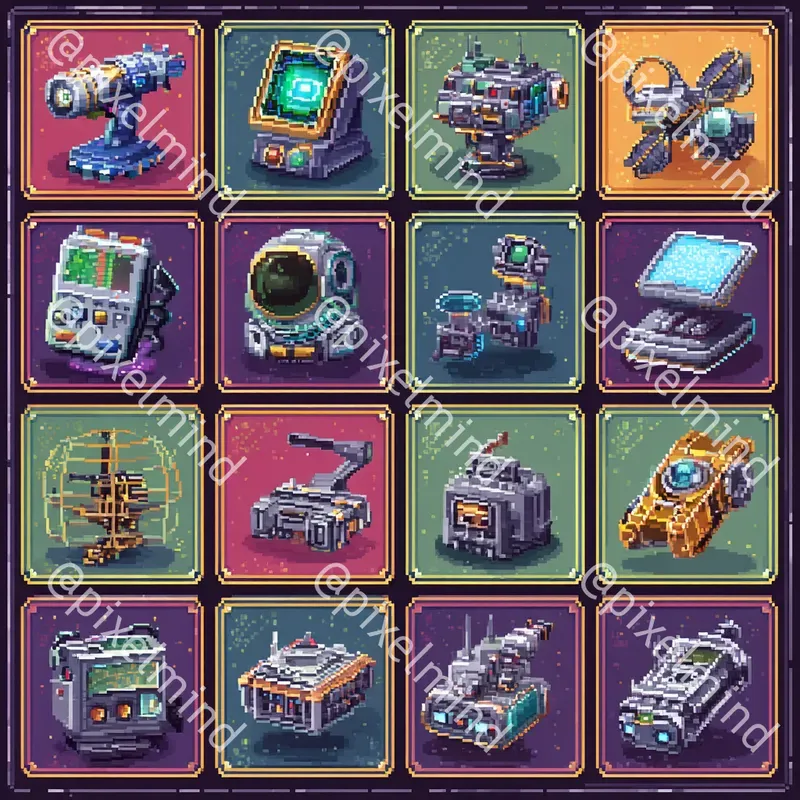 Pixelforge Multiicon Grid Engines