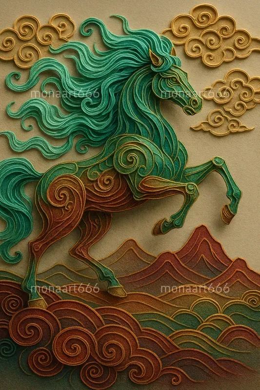 Mythical Paper Filigree Legends