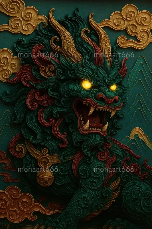 Mythical Paper Filigree Legends