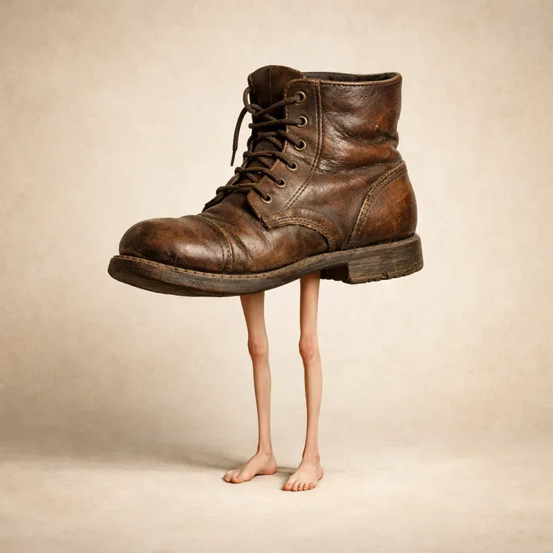 Surreal Objects With Human Legs