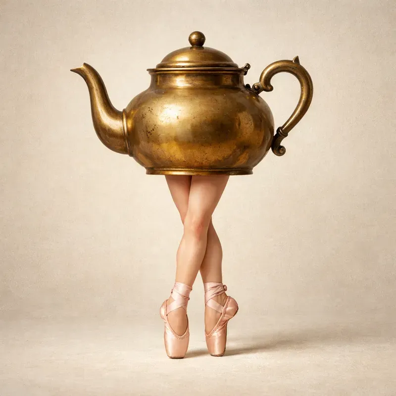 Surreal Objects With Human Legs