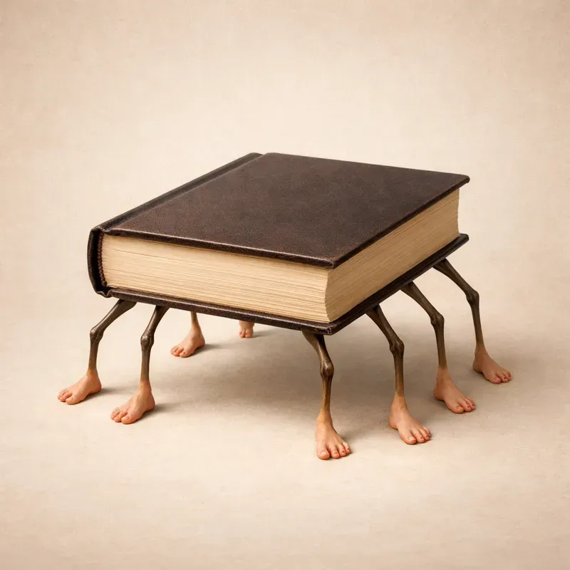 Surreal Objects With Human Legs
