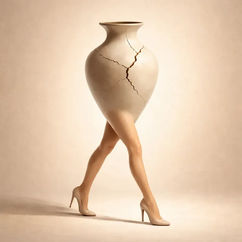 Surreal Objects With Human Legs