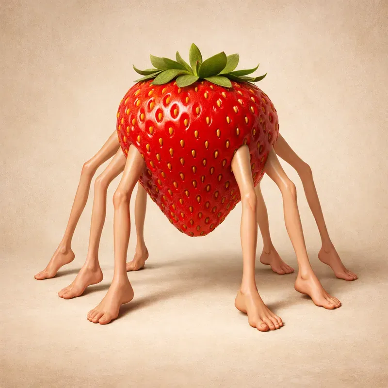 Surreal Objects With Human Legs