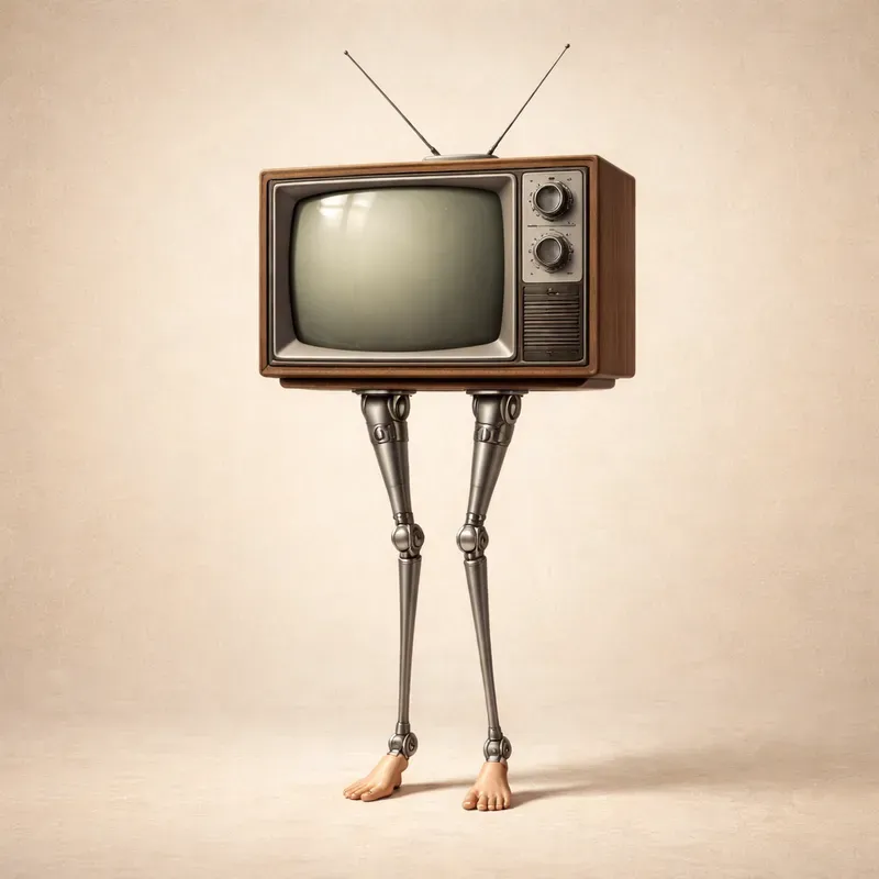 Surreal Objects With Human Legs