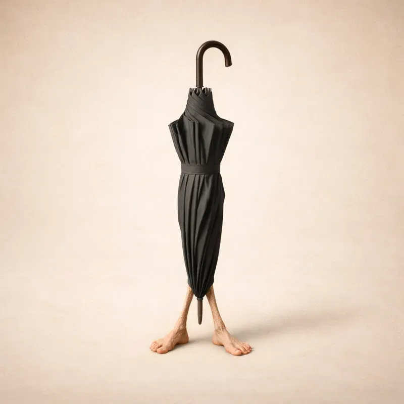 Surreal Objects With Human Legs