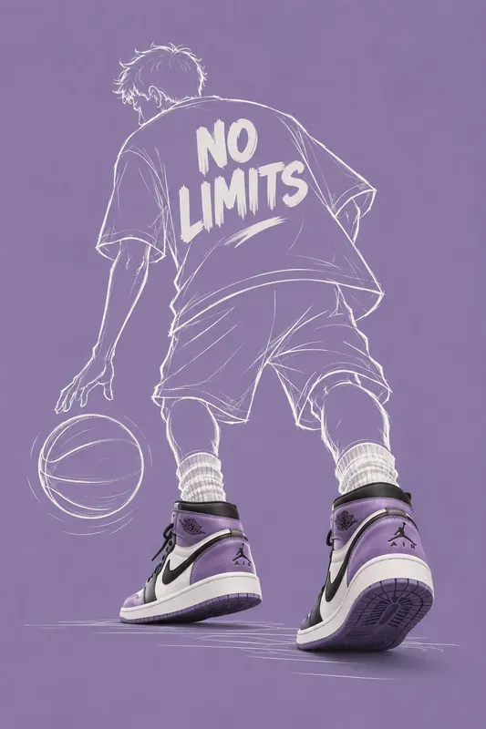 Minimal Sneaker Character Poster Packs