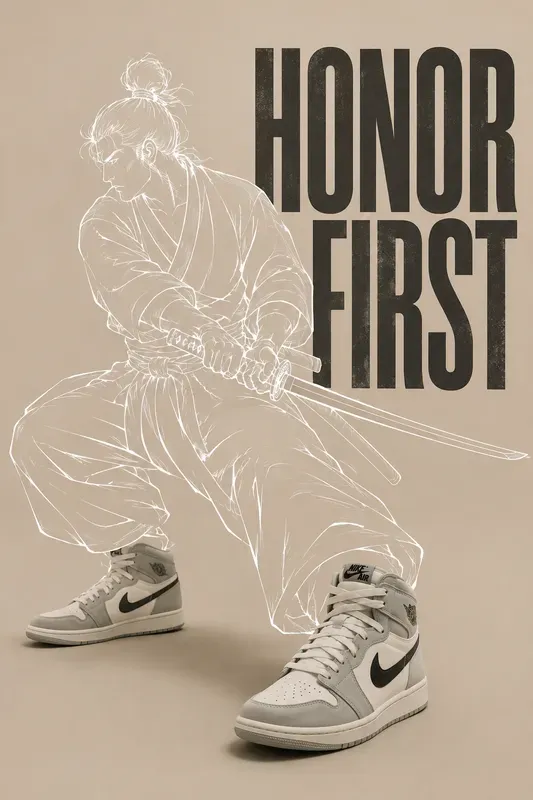 Minimal Sneaker Character Poster Packs