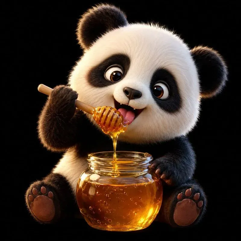 Cute 3D Animal Honey Moments