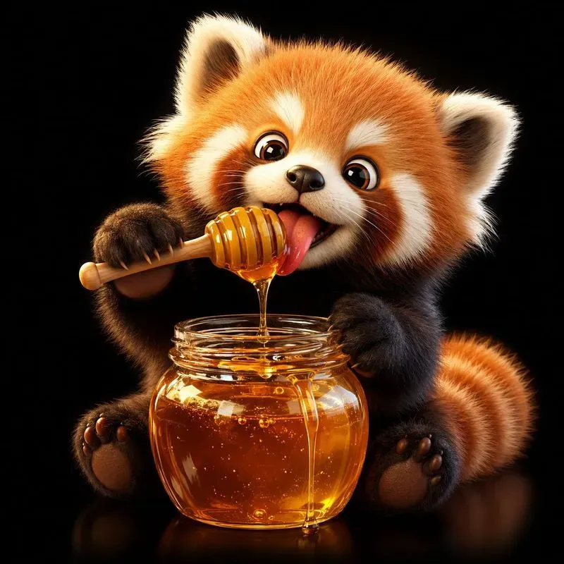 Cute 3D Animal Honey Moments