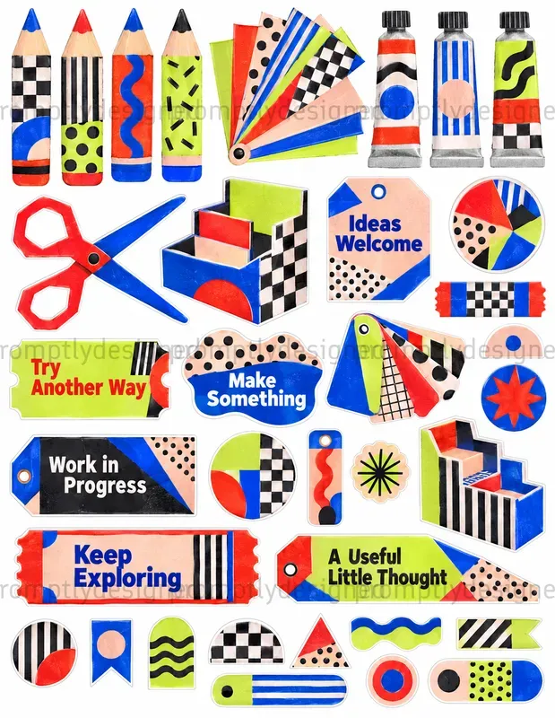Memphis Design Ephemera