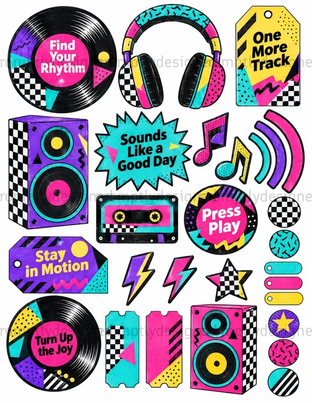Memphis Design Ephemera