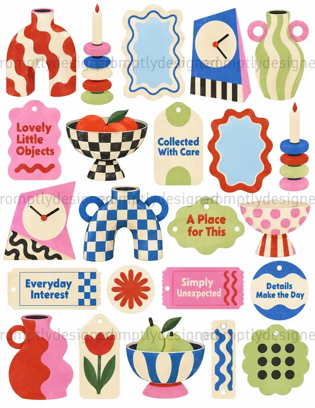 Memphis Design Ephemera
