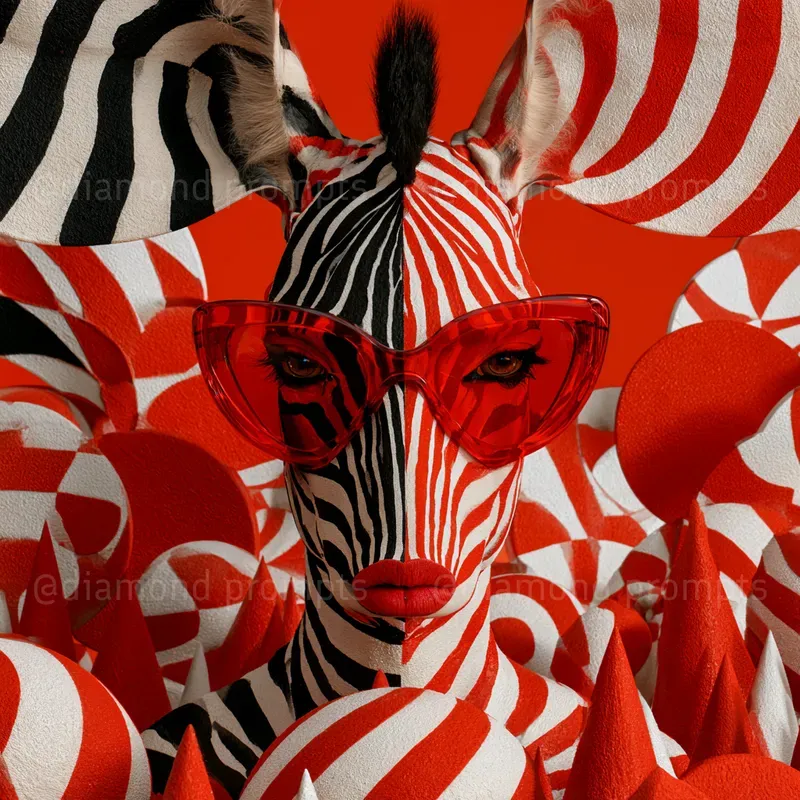 Surreal Pop Art Portrait Playgrounds