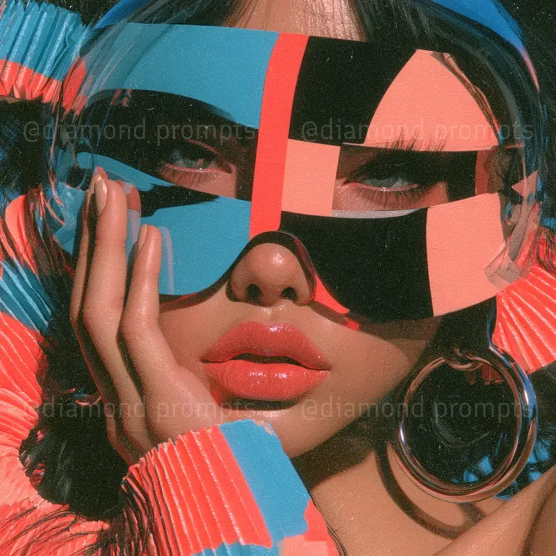 Surreal Pop Art Portrait Playgrounds