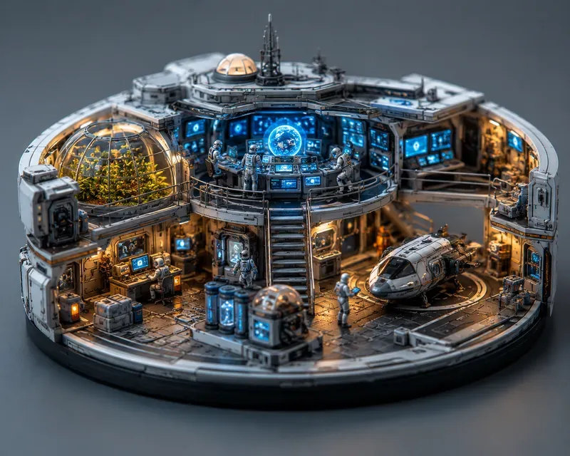 Cinematic Tiltshift Dioramas