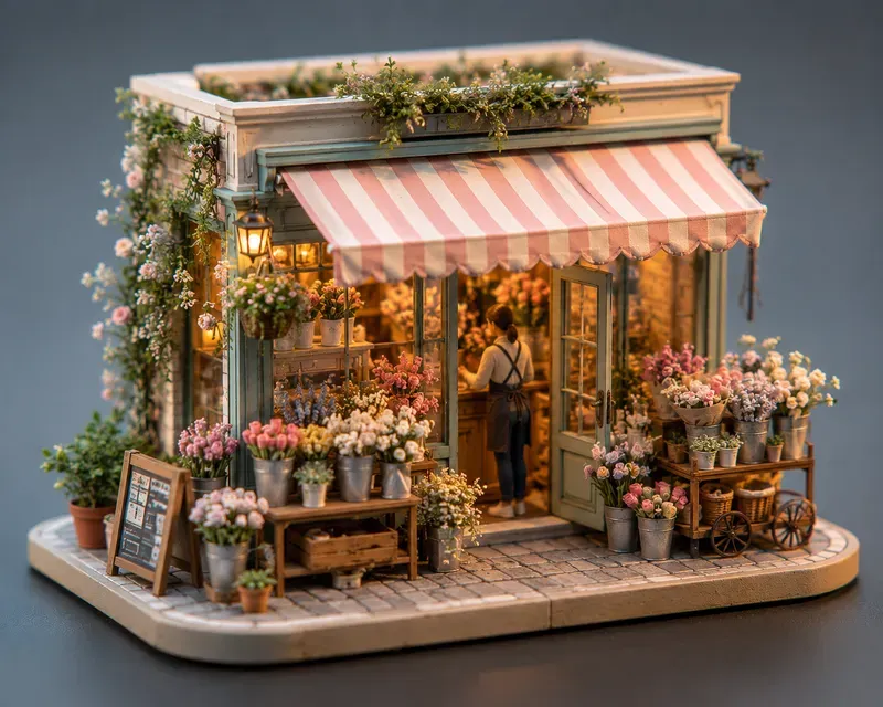 Cinematic Tiltshift Dioramas