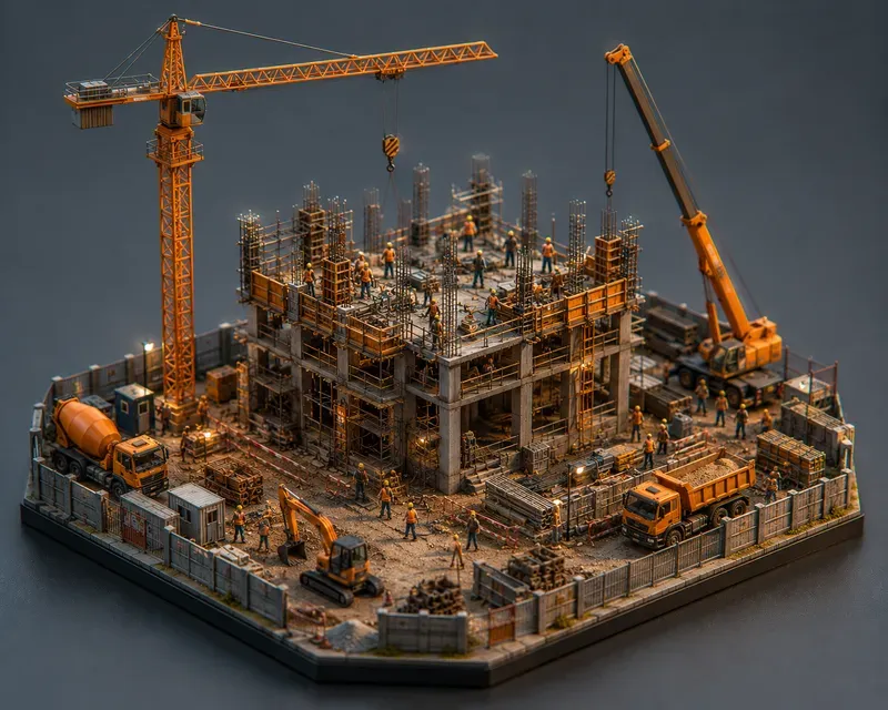 Cinematic Tiltshift Dioramas