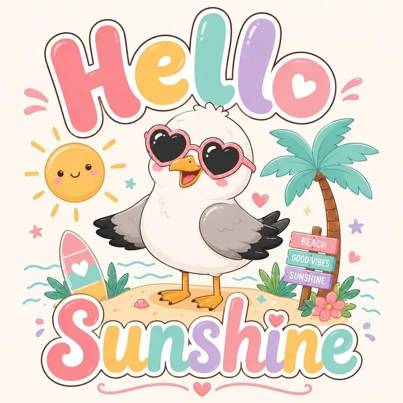 Cute Summer Bird Quotes