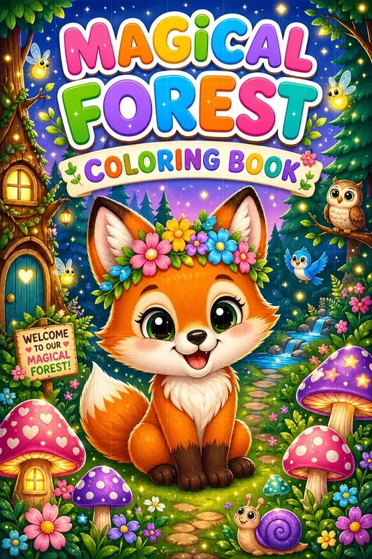Coloring Book Child Covers