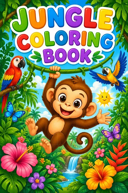 Coloring Book Child Covers