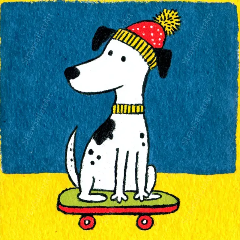 Playful Naive Character Fun Illustrations