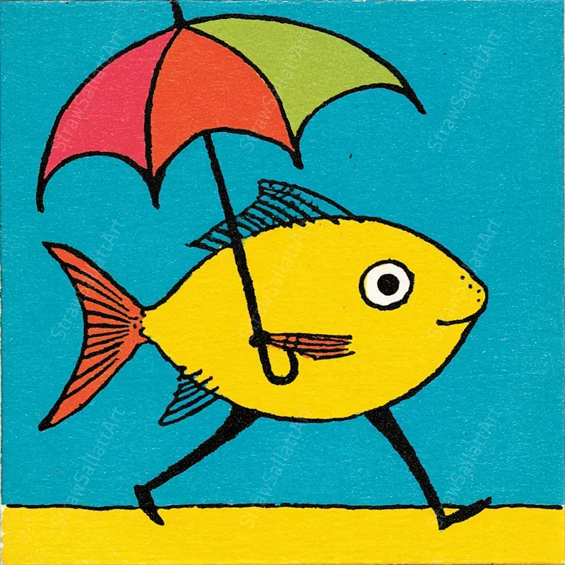Playful Naive Character Fun Illustrations