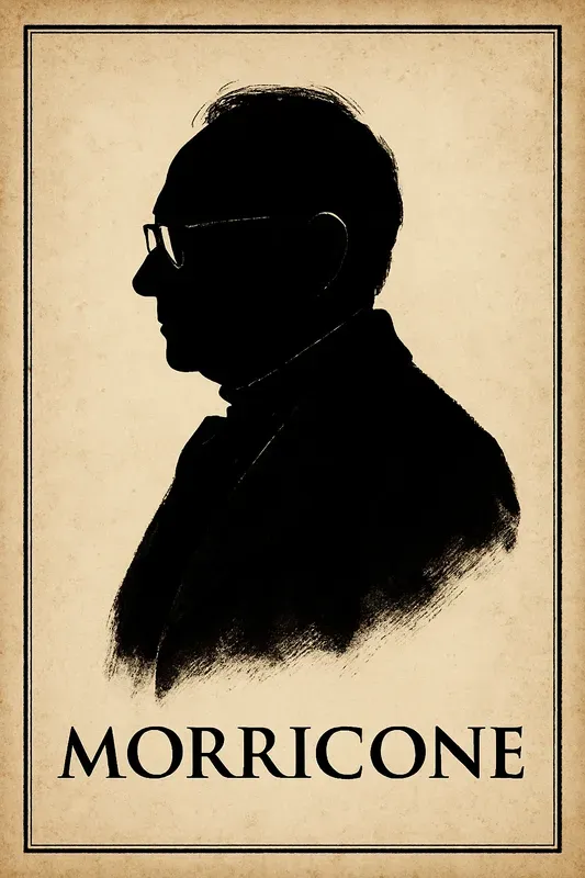 Vintage Composer Silhouette Posters Gen