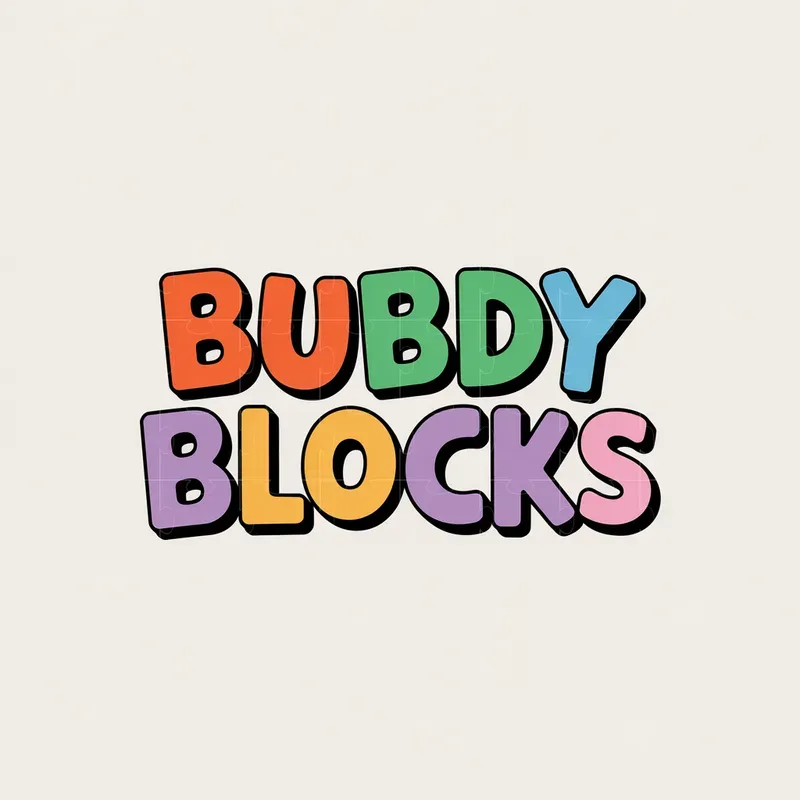 Bubble Text Logo Designs