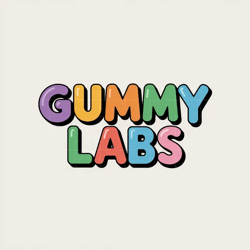 Bubble Text Logo Designs
