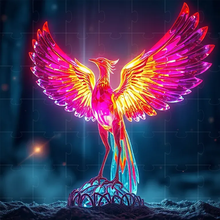 Luminous Prism Crystal Creatures