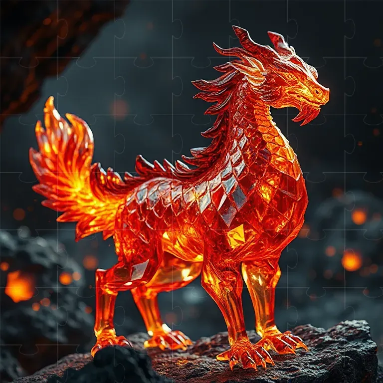 Luminous Prism Crystal Creatures