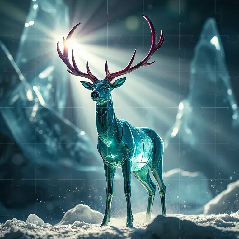 Luminous Prism Crystal Creatures