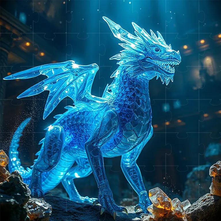 Luminous Prism Crystal Creatures