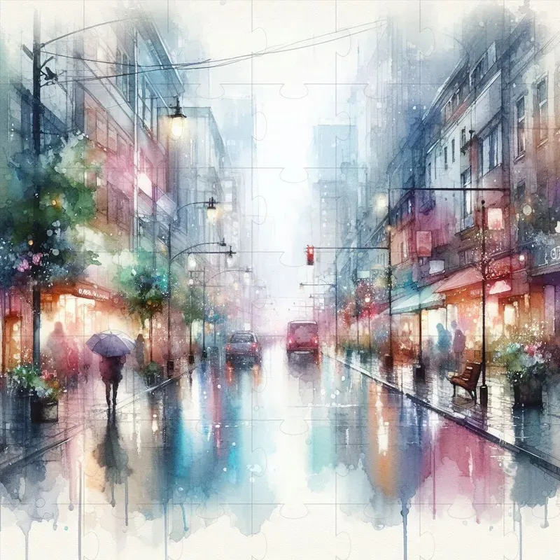 Ethereal Watercolor Art