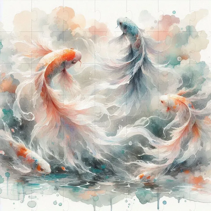 Ethereal Watercolor Art
